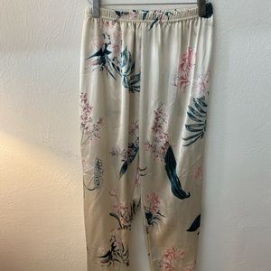 Silk lounge pants